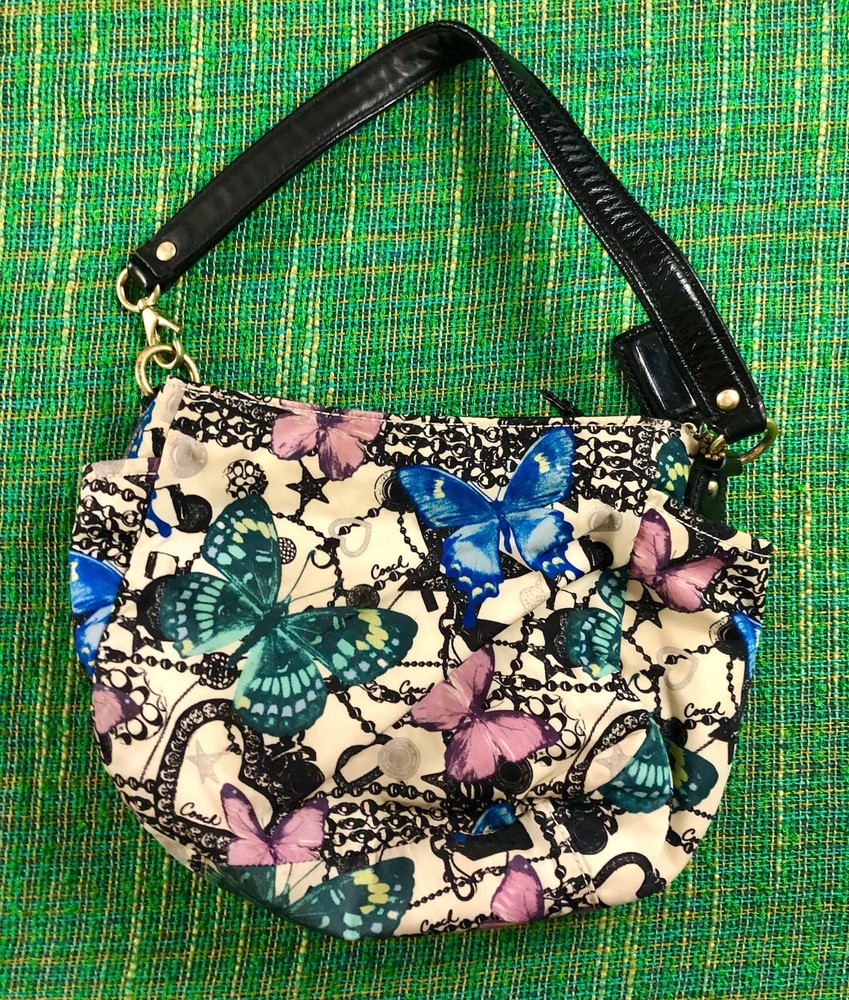 Coach Butterfly Print Purse Handbag