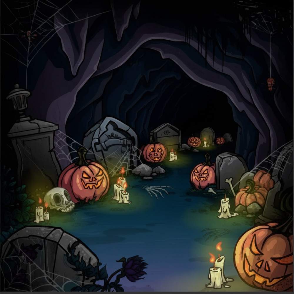 Neopets - Scary Cave Map Set - Fast and Safe