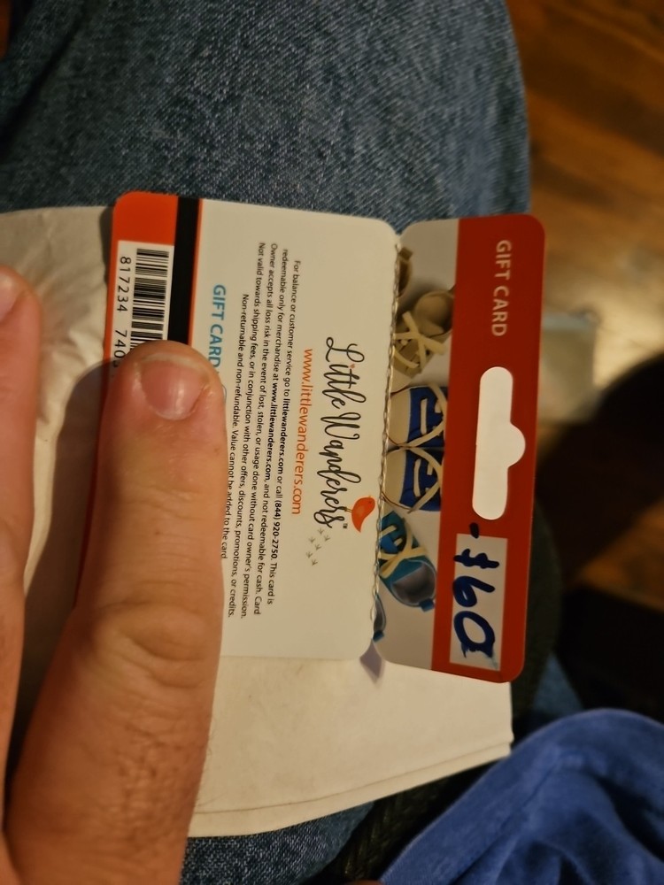 Little Wanderers Gift Card, $60