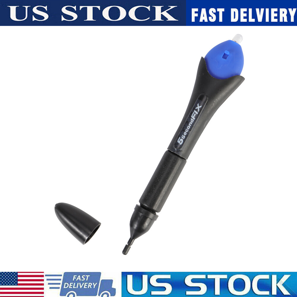 Fix UV Light Repair Tool Quick 5 Second Glue Refill Liquid Plastic Welding Kit