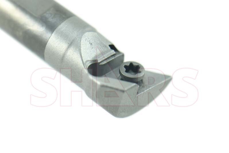 SHARS 5/16" RH SDUCR Coolant Through Indexable Solid Carbide Boring Bar DCMT S]