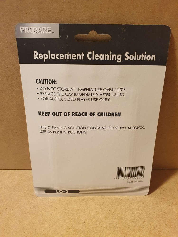 3x 20ml VHS VCR Head Cleaner Replacement Cleaning Fluid Solution