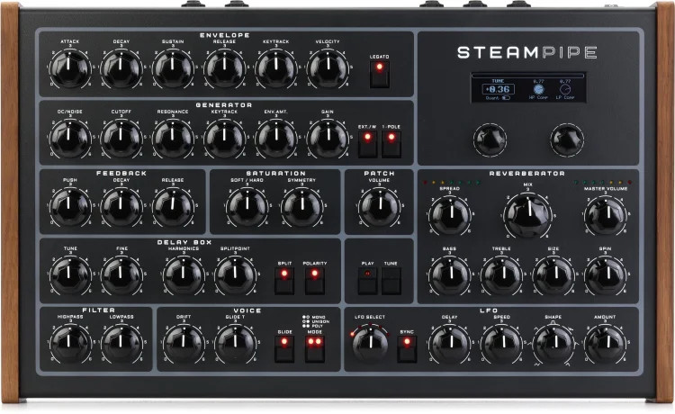 Erica Synths Steampipe Polyphonic Modeling Synthesizer