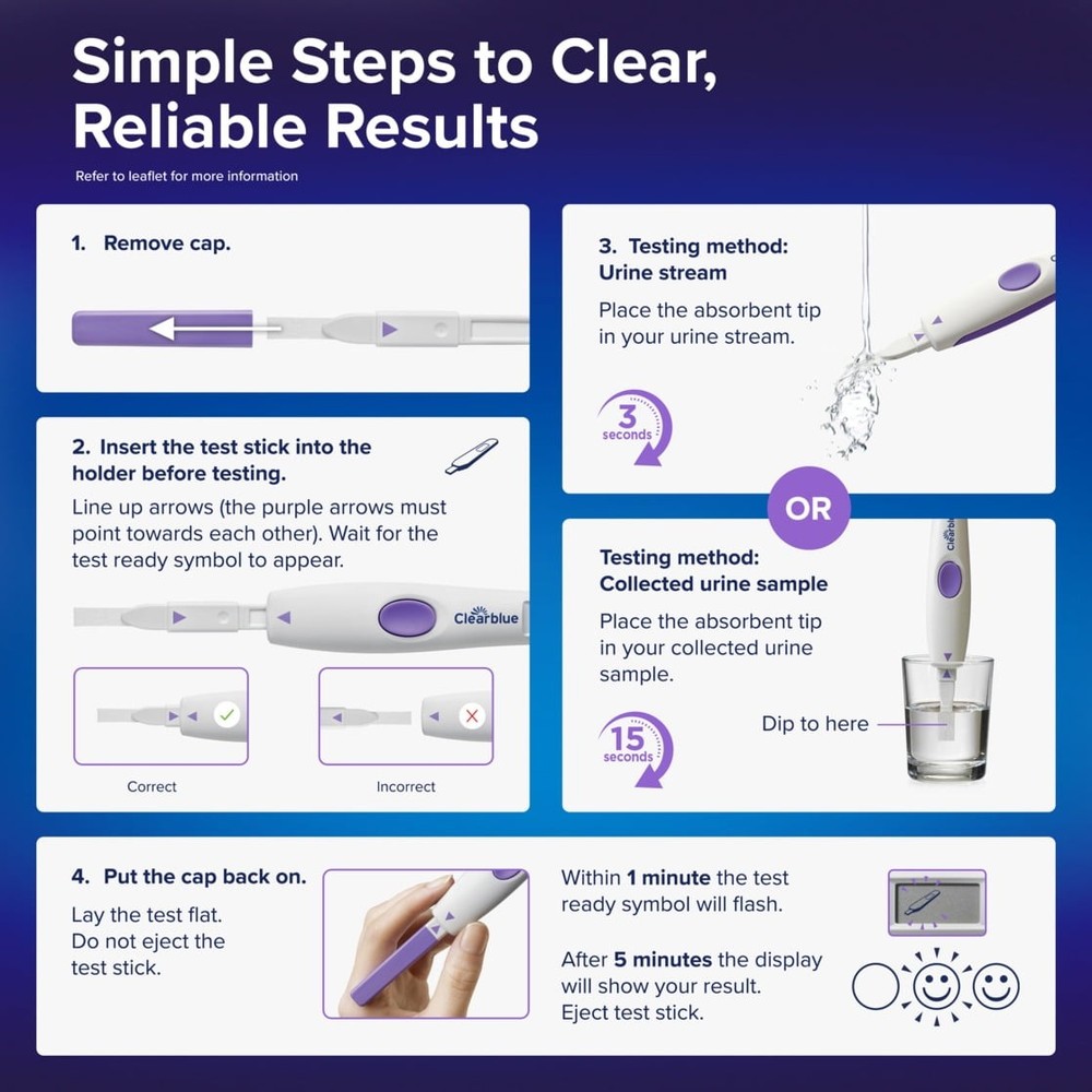 Clearblue Advanced Digital Ovulation Test Kit, 32Ct