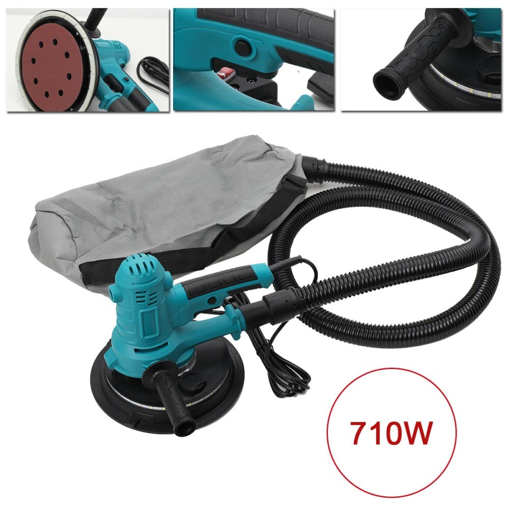 Electric Drywall Sander Machine 710W 110V Variable Speed Wall Sanding Machine