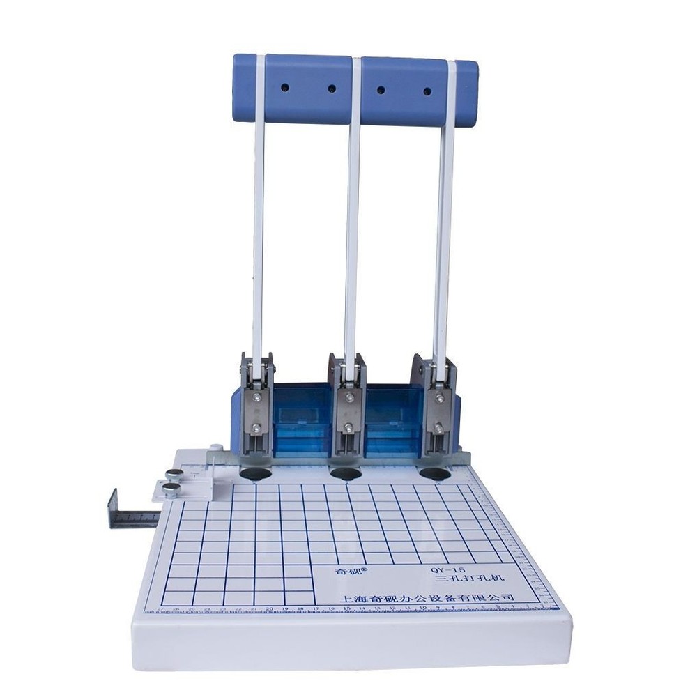 Three Hole File Hole Drilling Machine Paper Puncher Book Punching Machine