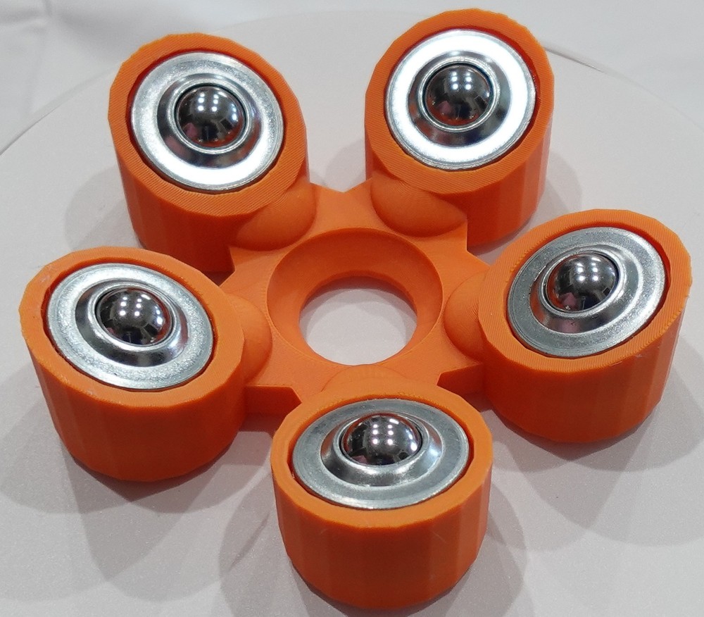 Bowling Ball Spinner Cup - Orange