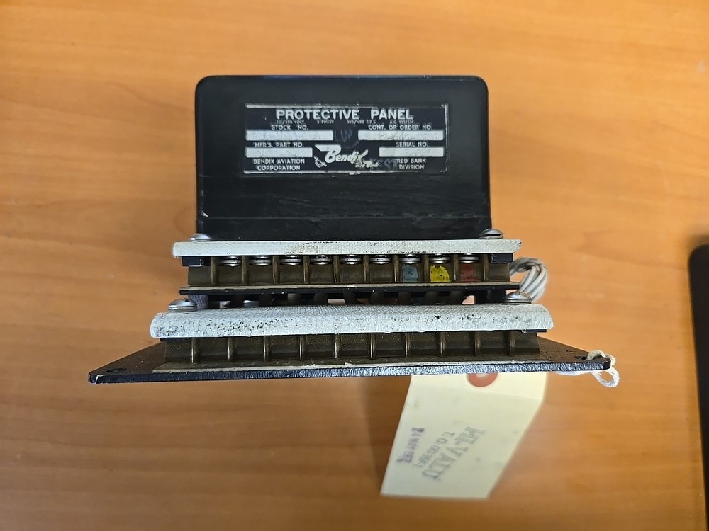 Bendix Protective Panel PN 3483-3A W/ Kelly AFB Sticker
