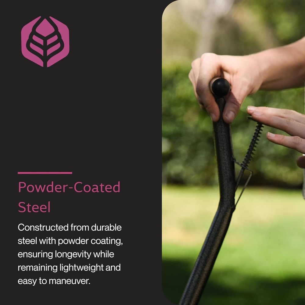 Rocket Weeder with Hand Ejector – Ergonomic, Rust-Resistant, 37" Handle