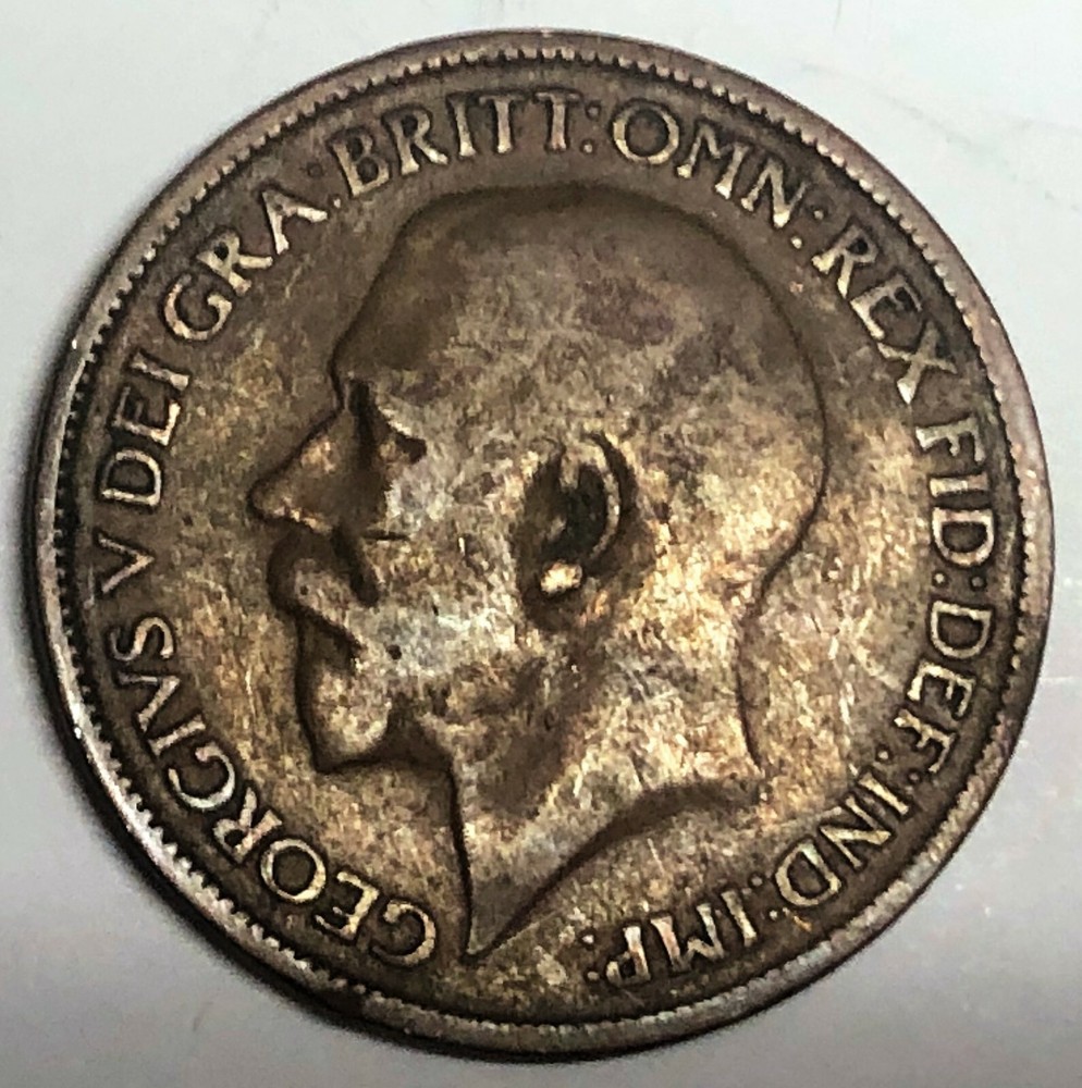 # C8865 GREAT BRITAIN COIN, HALF PENNY 1921