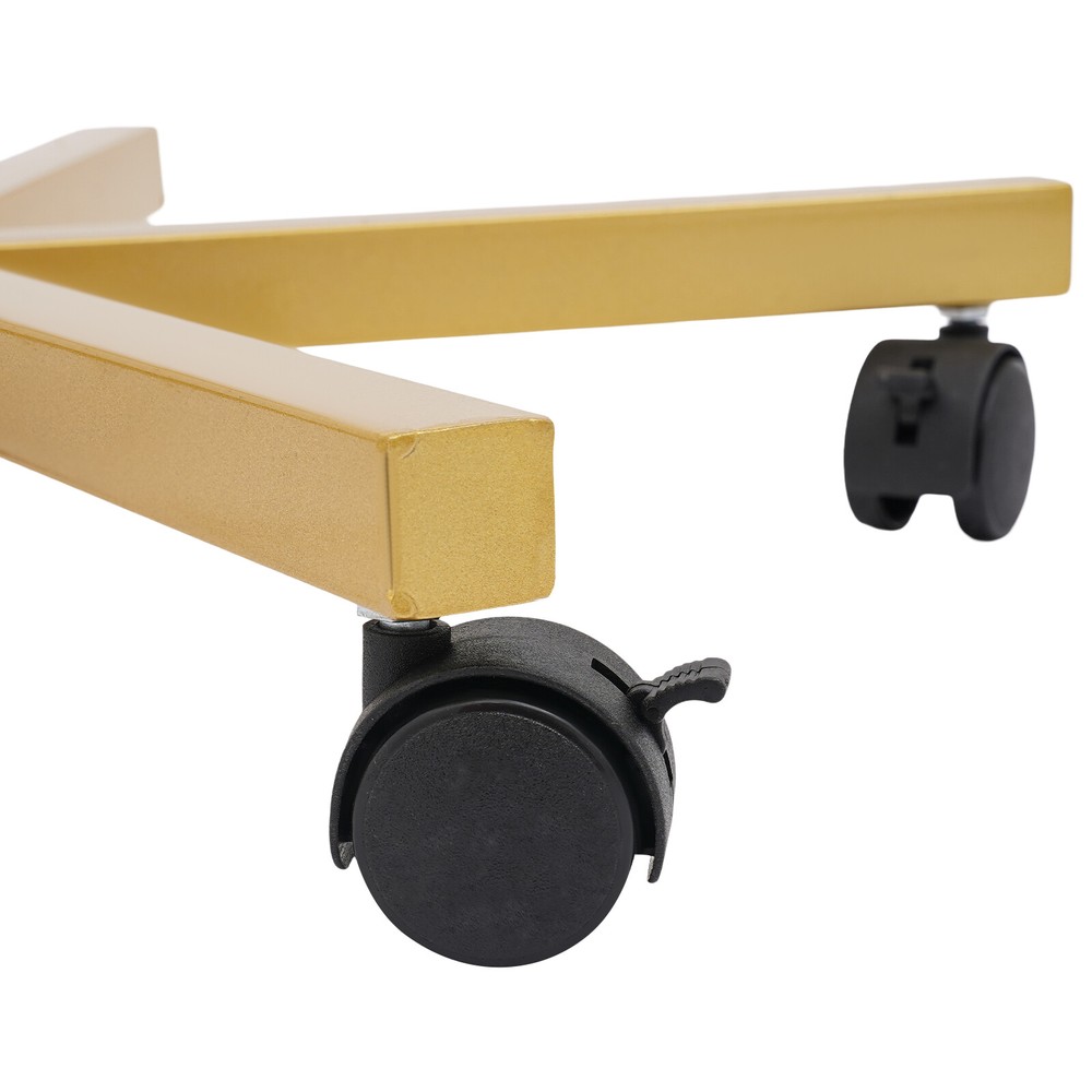 Freestanding Hat Rack Stand, Rolling Hats Display Rack, Hat Display Stand Gold