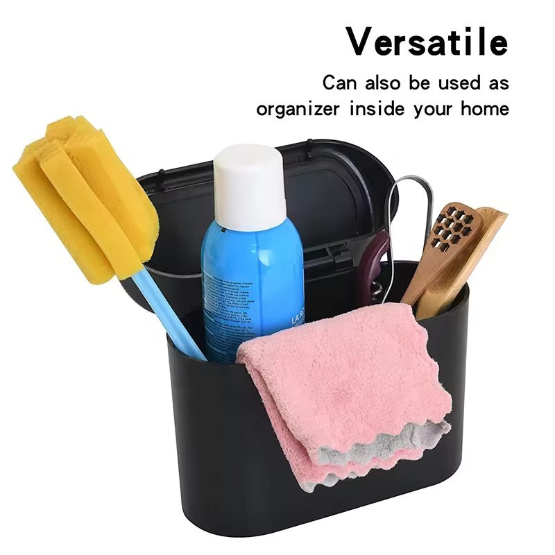 Multi-Purpose small Black Table/countertop bin/storage (500 units available)