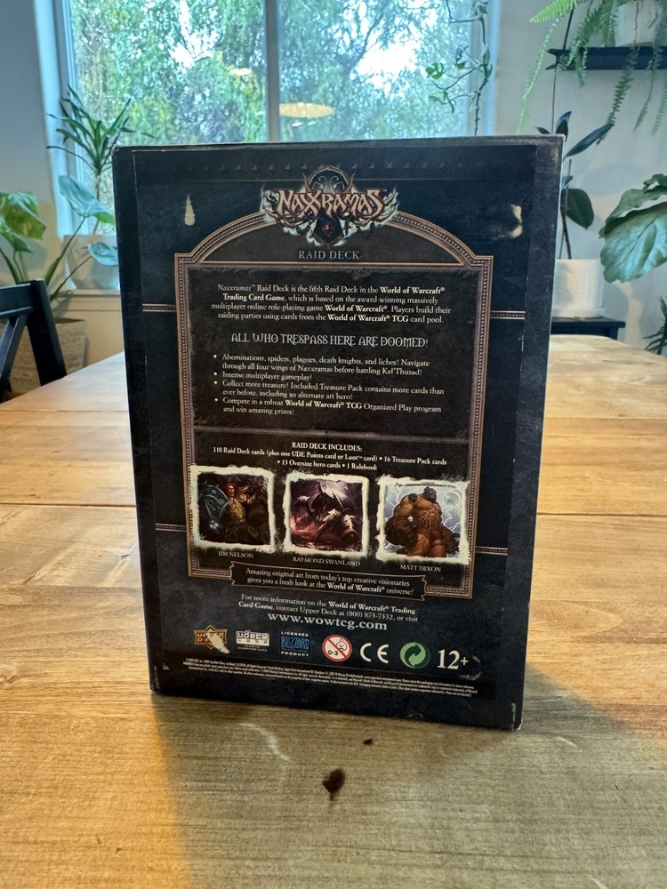 WoW Naxxramas Raid Deck