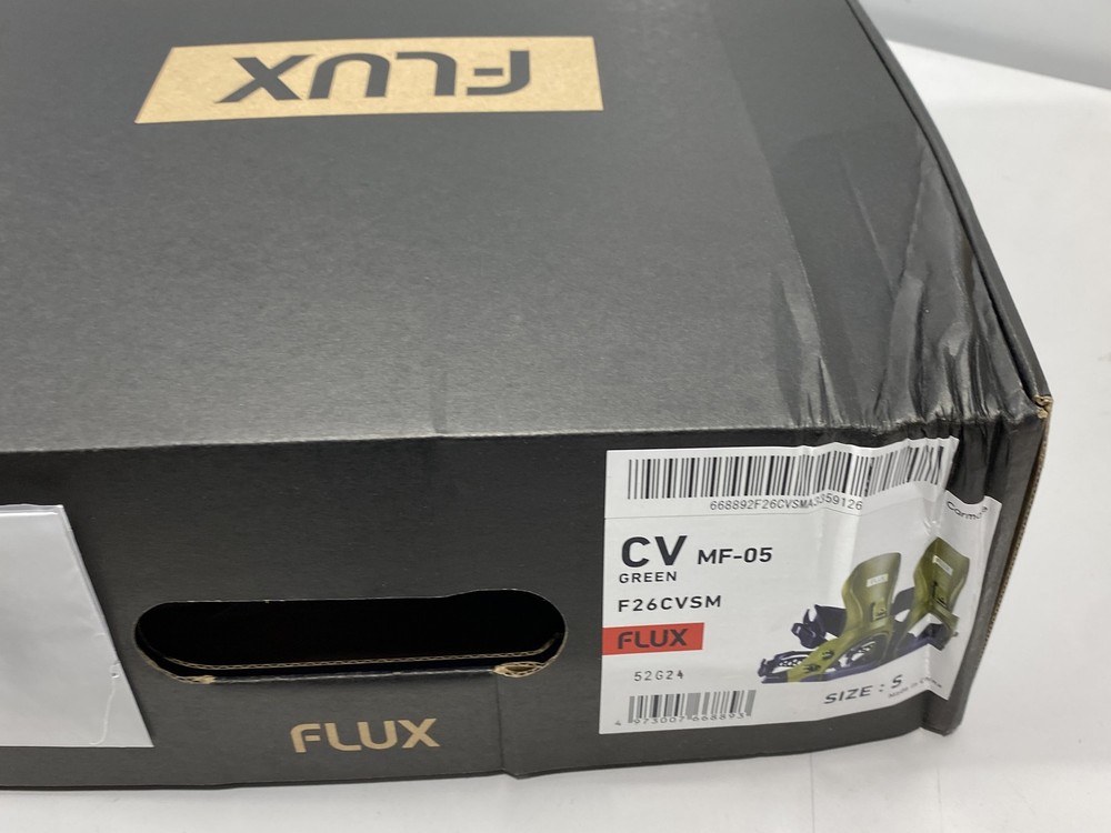 Flux CV25/26 Snowboard Bindings Size SMALL