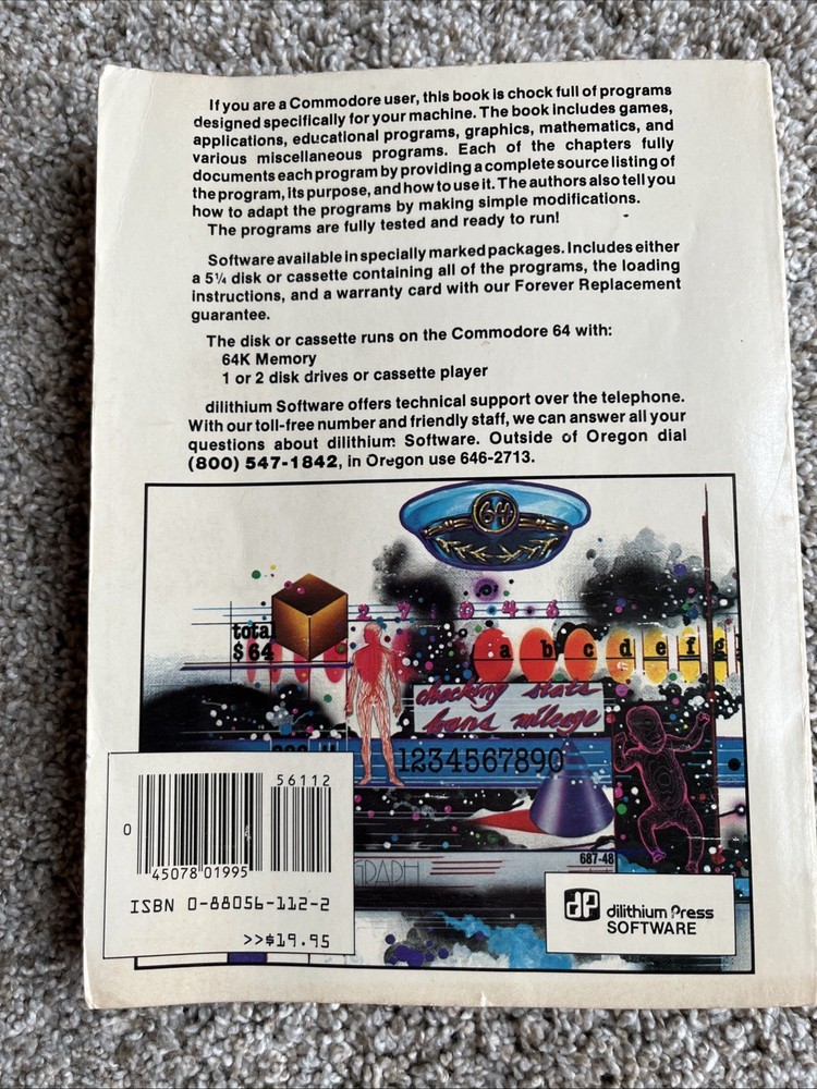 More Than 32 Basic Programs For The Commodore 64 Computer Tom Rugg Phil Feldman