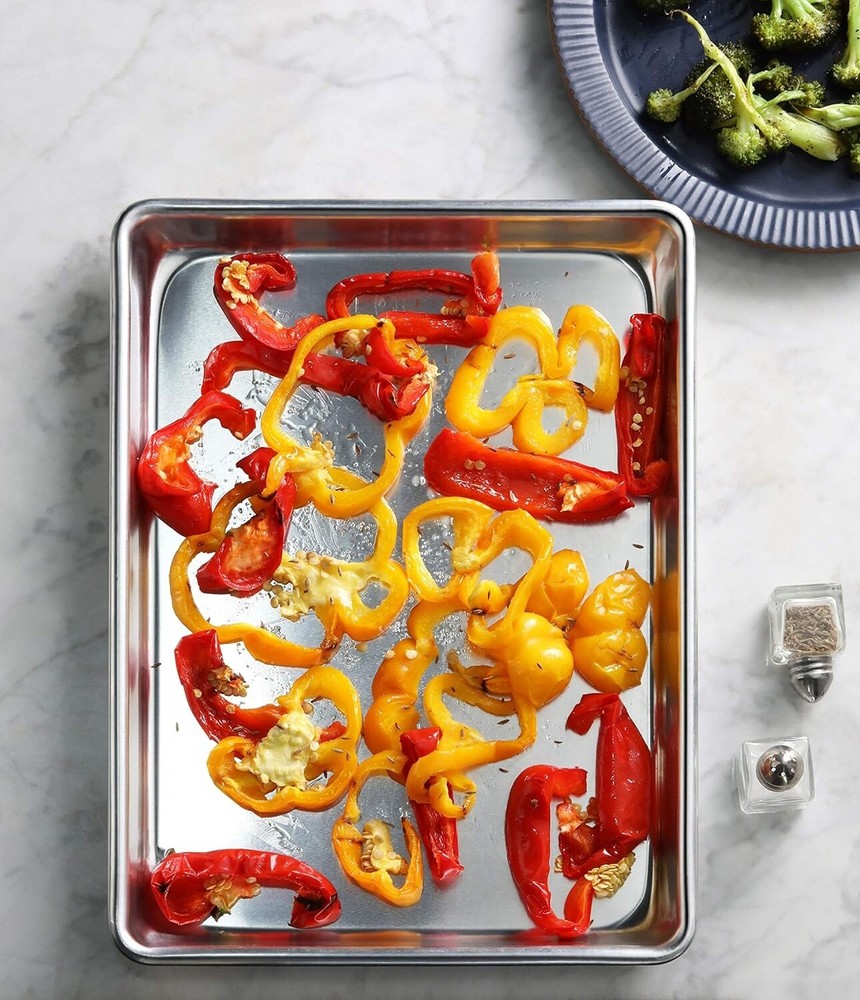 Versatile Multi-Use Aluminum Sheet Pan - Baking Essential for Every Kitchen