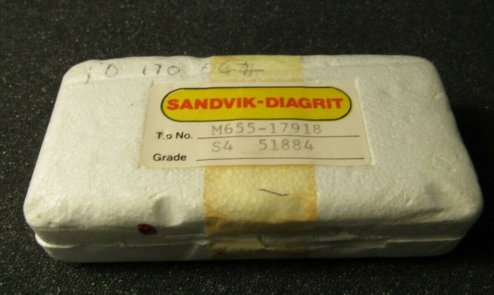 Sandvik M655-17918 S4 51884 3 Way Indexable Insert