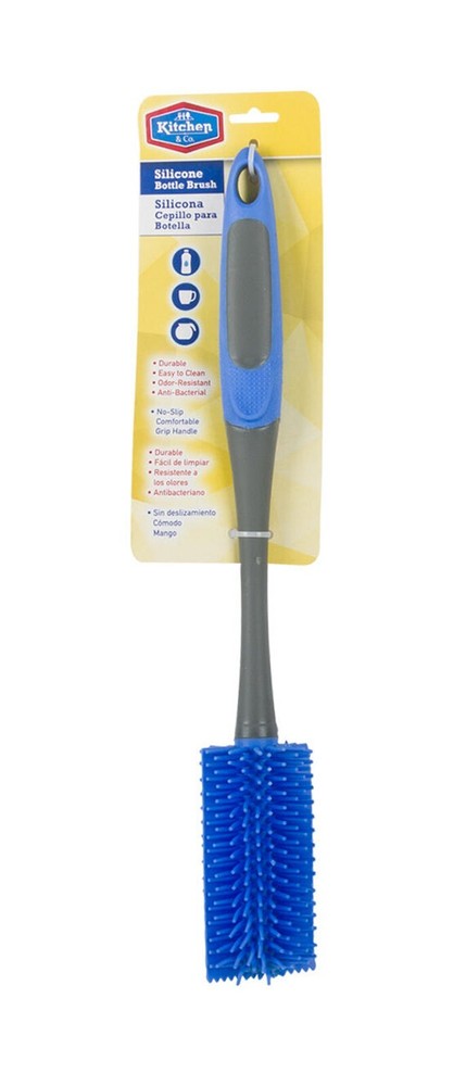 Silicone Bottle Brush Blue