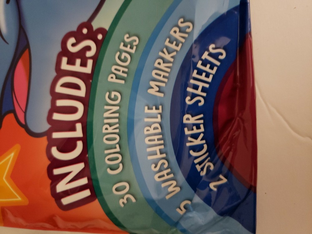 Crayola Uni-Creatures Coloring Pack includes coloring pages markers stickers