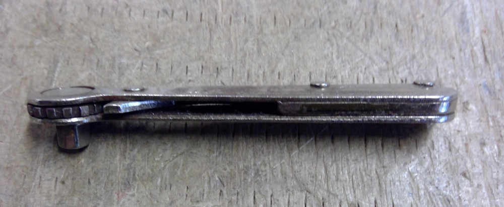 Oxwall 1/4" Drive Small Ratchet 4 1/4" long.