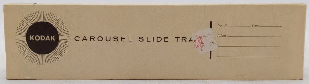 Kodak Vintage Carousel Slide Tray EX/Box