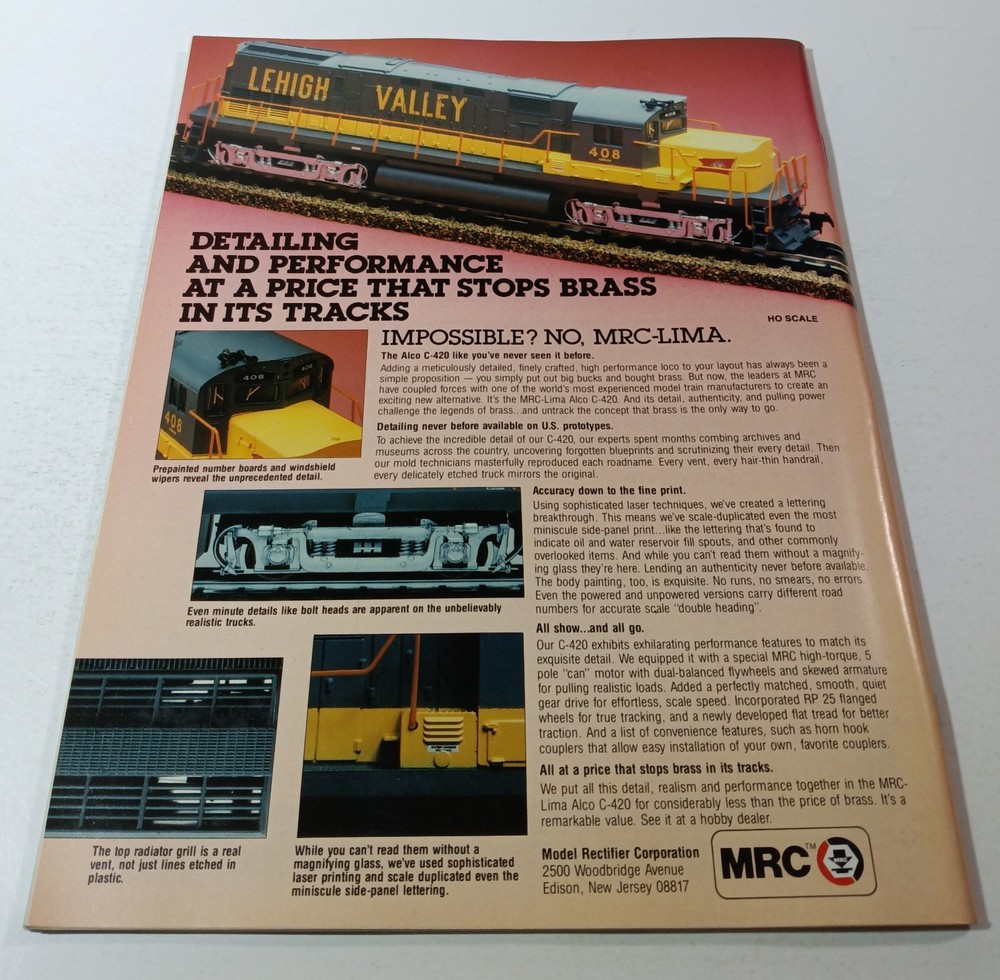 Model Railroader Magazine (July, 1987)