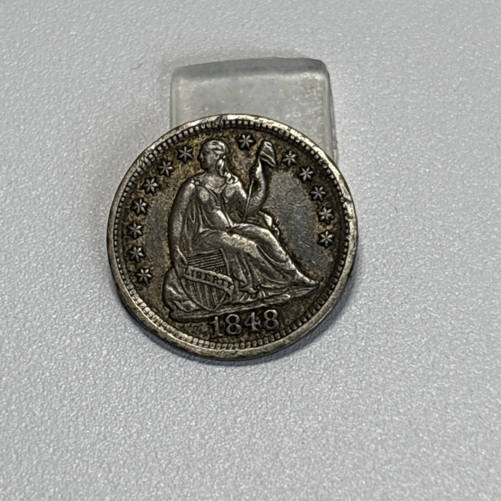1849 P Liberty Seated Half Dime #BXW