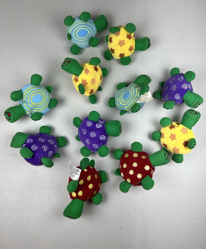 Kaplan Early Learning Co. Counting Turtles 11 Plush Turtles STEM