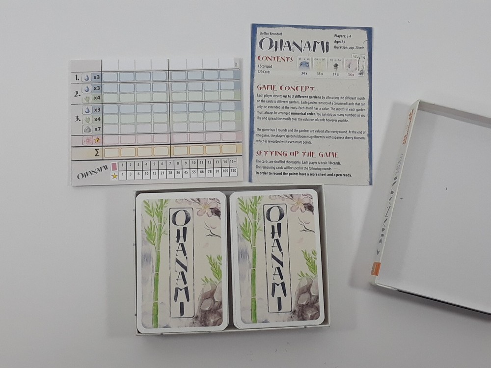 PandaSaurus Ohanami Card Game - 100% COMPLETE