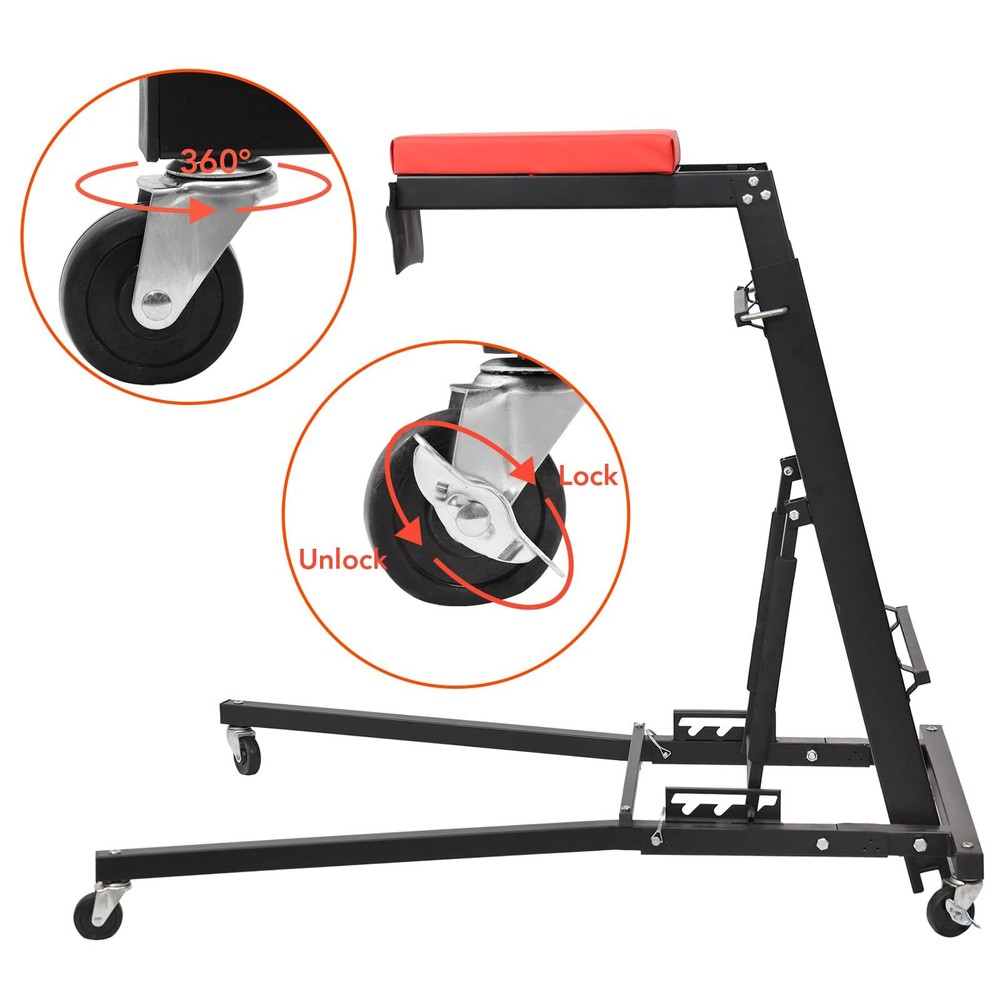 Adjustable car Engine Creeper 400 lbs Capacity for Home Garage Workshop Repair