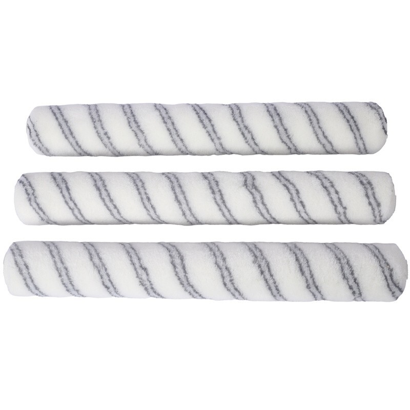 Reusable 5PC 18 Inch Paint Roller Kit 3 Washable Rollers w/Adjustable Frame