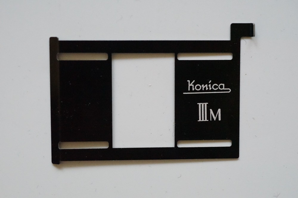 @RARE@ Full/ Half Frame Konica IIIM Rangedinder with Half Frame Adapter!