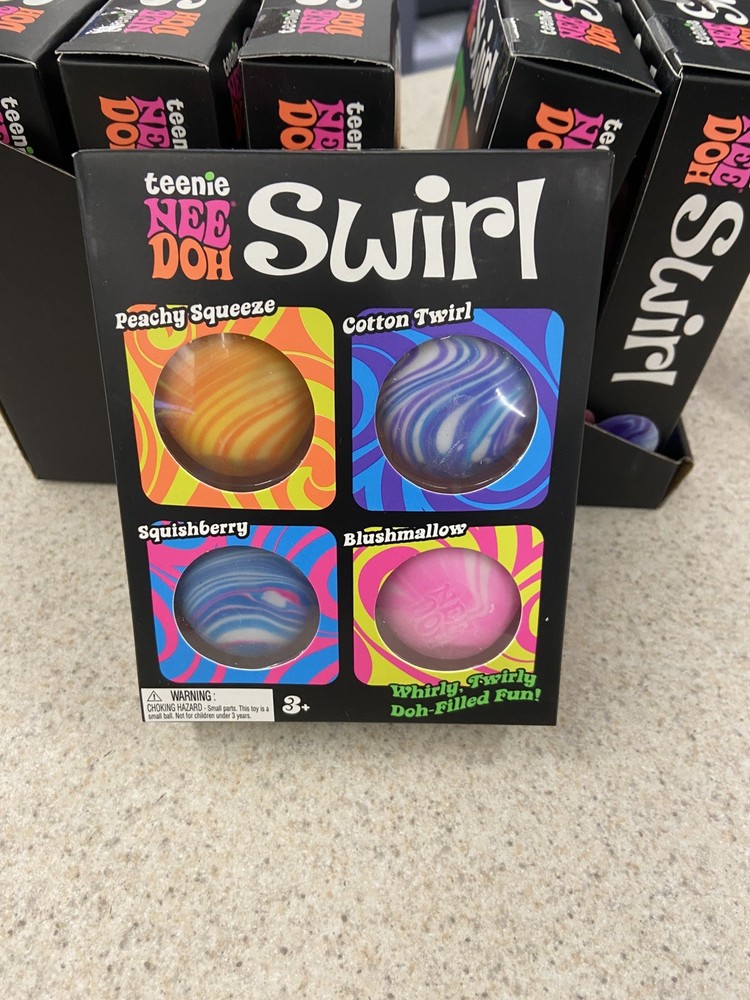 Nee Doh Swirl 4 Pack NEW