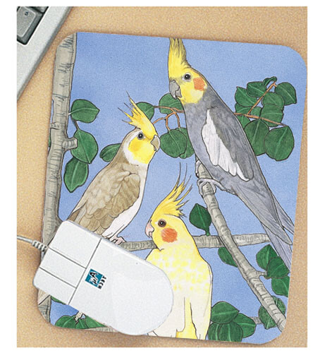 Cockatiel Mouse Pad