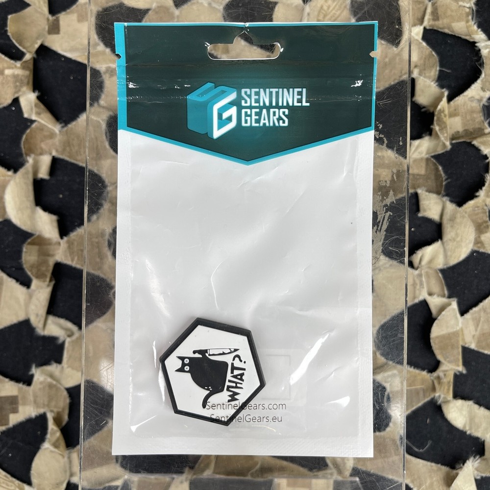 NEW What Cat PVC Patch (HEX-WHAT)