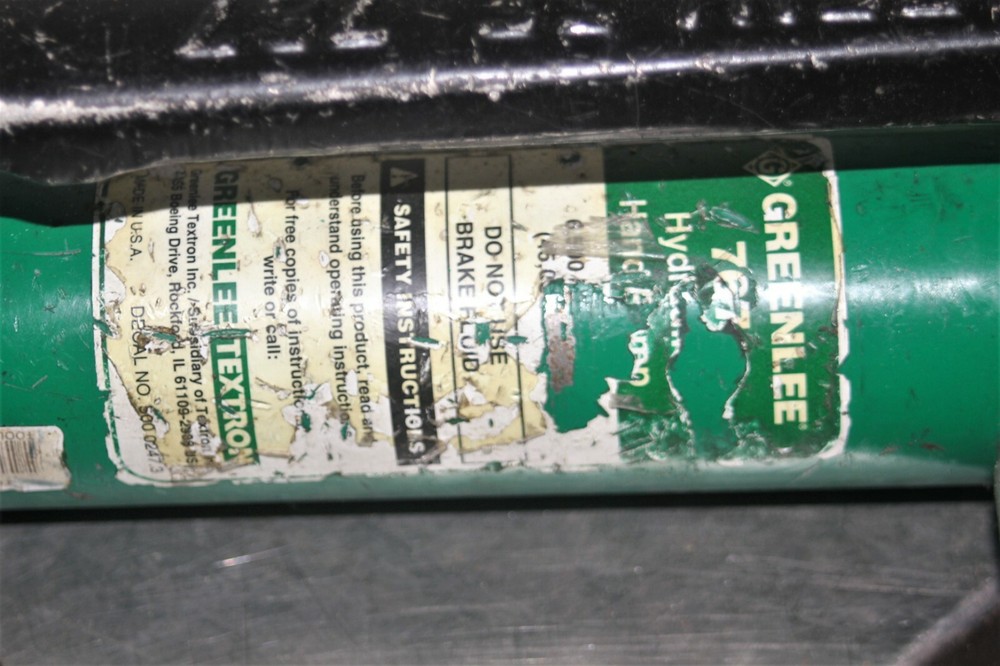 Greenlee 767 Hydraulic Punch Driver Set