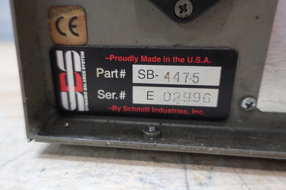 Schmitt Industries SBS Balance System SB-4475 Controller Display