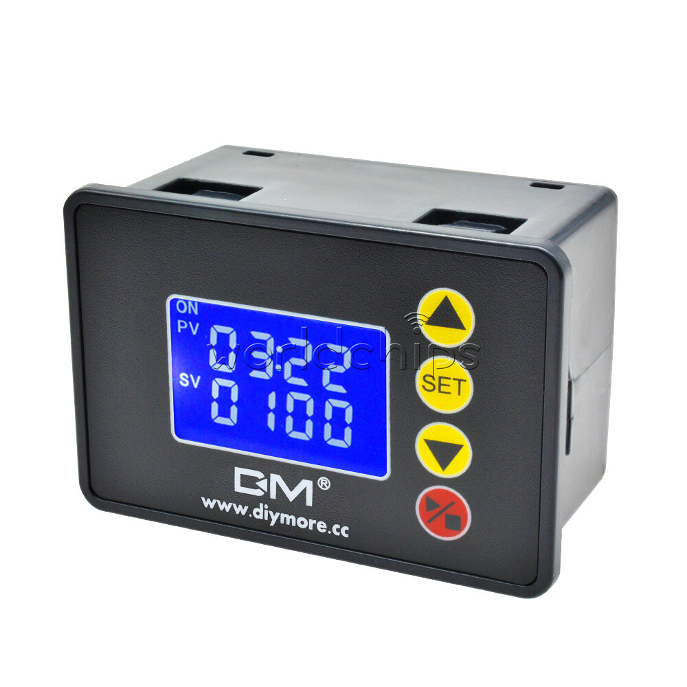 Microcomputer Time Controller Module Display DC24V 1.37"inch LCD 480W 0000~9999S