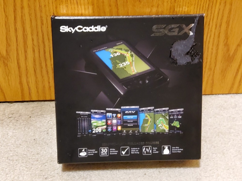 SkyCaddie SGX Golf GPS 2011 Version EUC