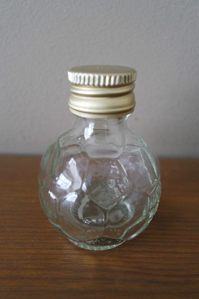 Football Shape Glass Bottle