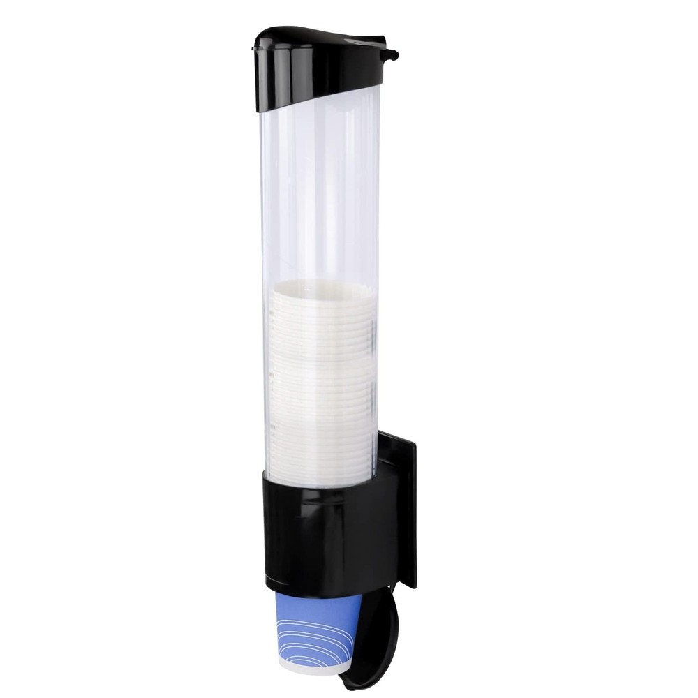 Cup Dispenser, Water Cooler Pull Type Cup Holder Fits 5oz - 7oz Cone or Flat ...