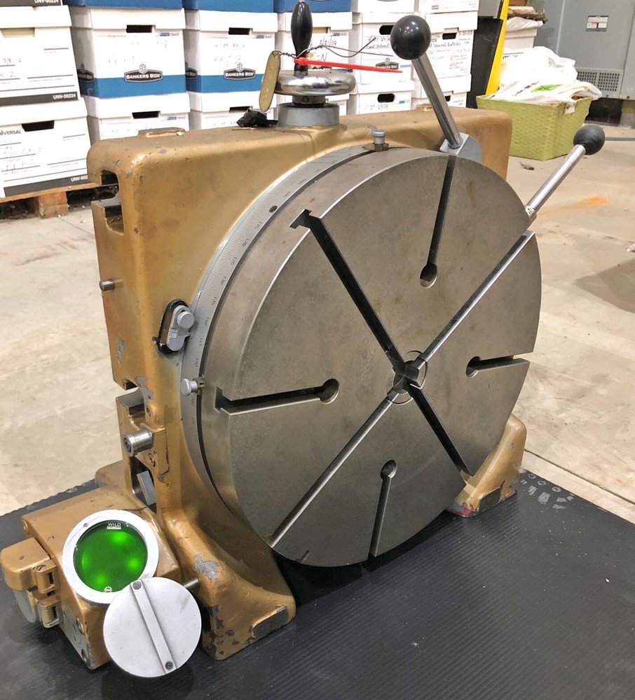 DIXI 450P 18" Horizontal & Vertical Optical Rotary Table