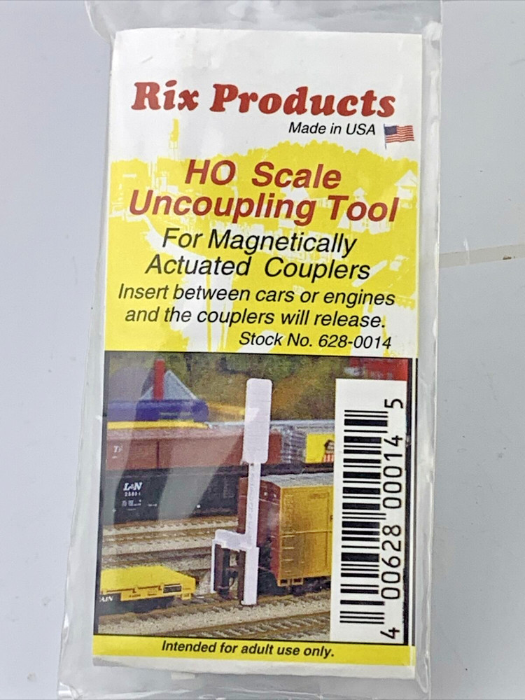 Rix Products 628-0014 HO Uncoupling Tool For Magnetically Actuated Couplers