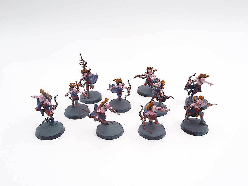 Namarti Reavers [x10] Idoneth Deepkin [Warhammer AoS] Partial Painted