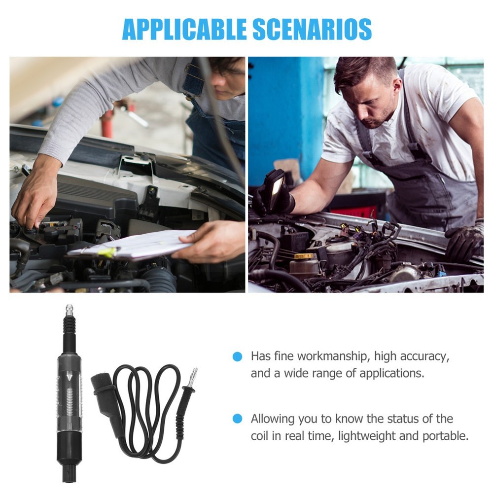 1 Set Ignition System Tester Ignition System Checker Ignition System Coil Tester