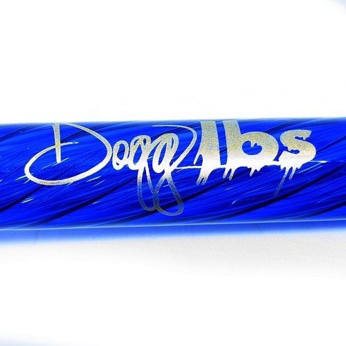 Dogg Lbs - 7" Twisted Spoon Hand Pipe - Blue *USA*