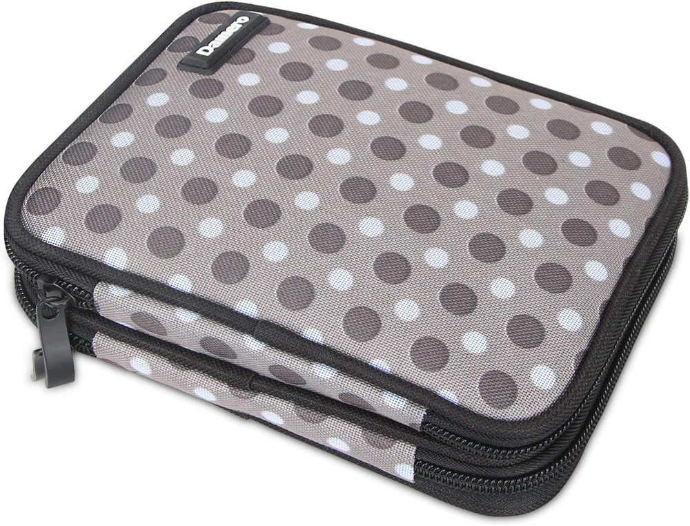 Crochet Hook Case, Organizer Zipper Bag with Web Pockets for Various Crochet Nee