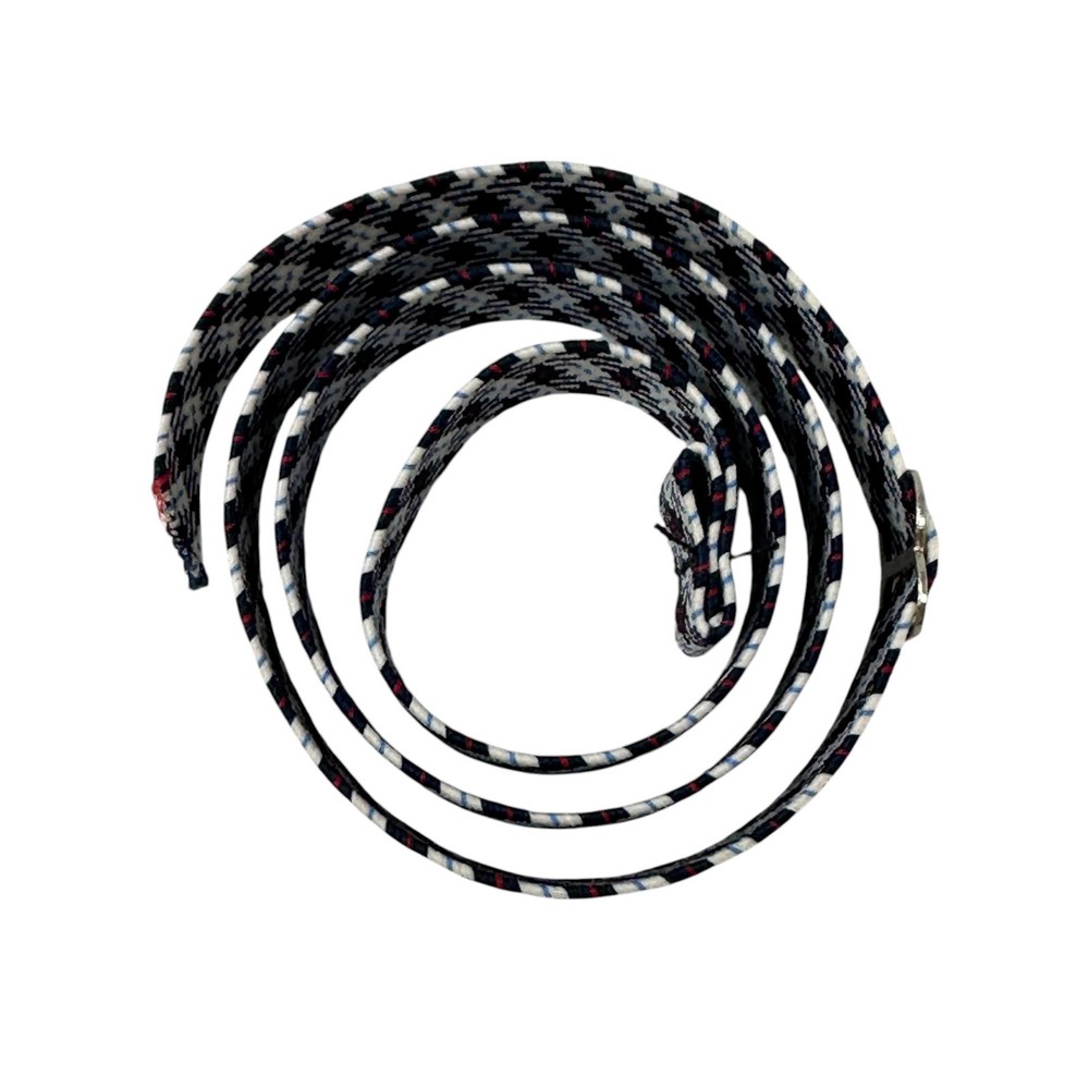 4pc Heavy Duty Elastic Webbing Straps - ZigZag Pattern - Adjustable Metal Buckle