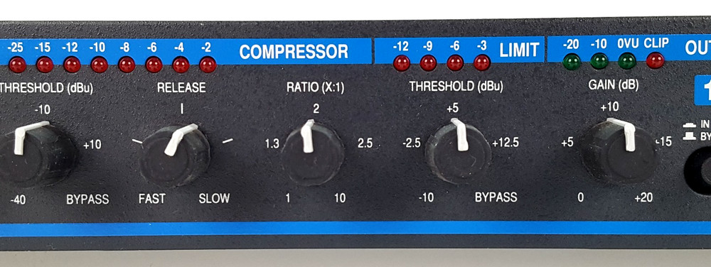 Symetrix 425 Dual Compressor/Limiter/Expander -2-Channel VCA Dynamics Processor