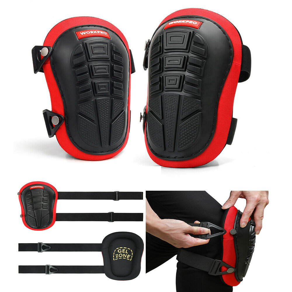 WORKPRO Knee Pads for Work, Construction, Carpentry, Garage, Gardening, Flooring